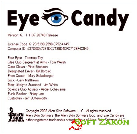 Alien Skin Eye Candy 6.1.1.1137 Revision 20740 