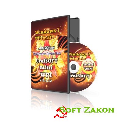 Windows 7 Ultimate x86/x64 UralSOFT & miniWPI v.5.3.12 (2012) (Rus)