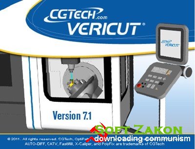 CGTech Vericut v7.1.6 7.1.6 x86+x64 (2012, ENG)