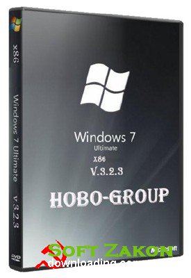 Windows 7 Ultimate SP1 x86 by HoBo-Group v3.2.3 SP1 x86+x64 (2012)