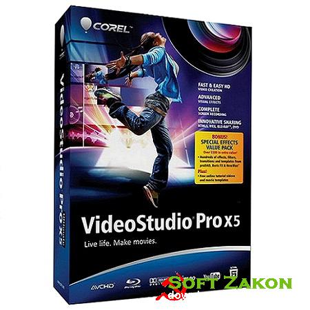 Corel VideoStudio Pro X5 ( v.15.0.0.258, Rus )