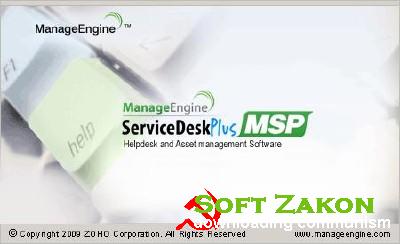 Zoho ManageEngine ServiceDesk Plus MSP Enterprise v7.6.0.7606 x86 (2012, MULTILANG +RUS)