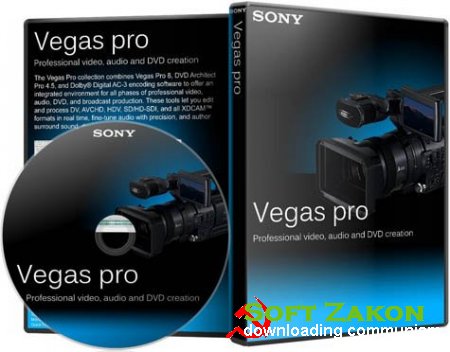 Sony Vegas Pro 11.0.682 + Plagins Rus/Eng Portable S nz