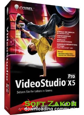 Corel VideoStudio Pro X5 15.0.0.258 x86+x64 + Ultimate Bonus + SP1 [2012, RUS] +  