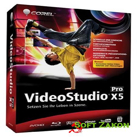 Corel VideoStudio Pro X5 ( v.15.1.0.34,Multi/Rus )