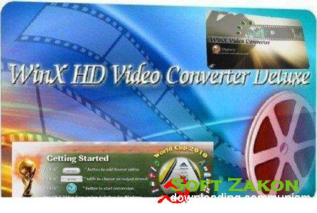 WinX HD Video Converter Deluxe v3.10.2 + Serial