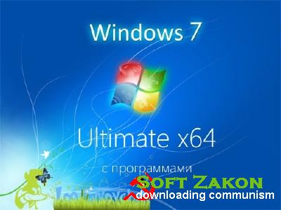 Windows 7 Ultimate SP1 64 by Loginvovchyk   ( 2012)