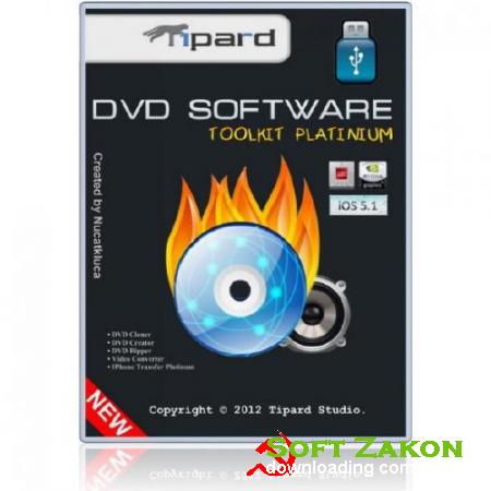Tipard DVD Software Toolkit Platinum v 6.1.36 Portable