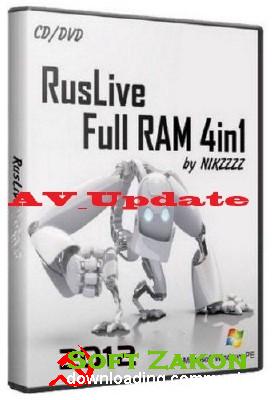 RusLiveFull by NIKZZZZ 07/04/2012 Mod + Hiren'sBootCD 15.1 Full Mod [Rus by lexapass]: AVirUpdate 01.07.2012