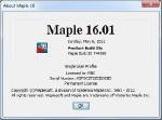 Maplesoft Maple 16.01 [2012, English]  Windows, Linux, Mac + Crack