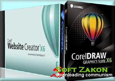 CorelDRAW Graphics Suite X6 + Corel Website Creator X6 v.12.50.0.5126 [multiRUS] + Crack