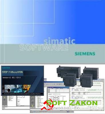 SIEMENS SIMATIC STEP 7 Professional 2010 SR2 (v5.5 SP2 + PLCSIM + SCL + GRAPH)+MicroWin 4.0.8.06 (SP8)