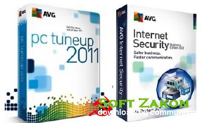 AVG Internet Security Business Edition 2012 + AVG PC Tuneup 2011 + Portable