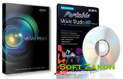 Sony Vegas Pro 11 (x86x64,RUS2012) + Portable Sony Vegas Movie Studio HD Production Suite 11