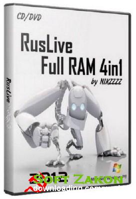 RusLiveFull DVD by NIKZZZZ Mod + Hiren'sBootCD 15.1 Mod [Rus by lexapass]+USB (10.07.2012)