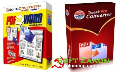 Solid Converter PDF 7.2 Final + Portable + Tweak PDF to Word Converter 3 (2012, RUS)