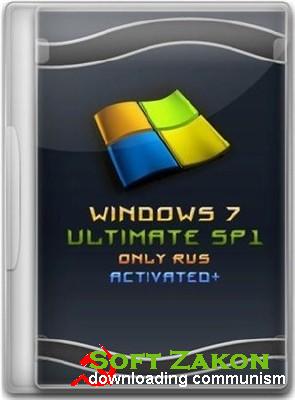 Windows 7  SP1 Only Rus (x86+x64) by Tonkopey 08.07.2012