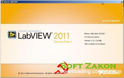 LabVIEW 2011 sp1 + NI-DAQmx 9.5.5 + NI-VISA 5.1.2 + Device Drivers 2012.02 (for Win) [2012, ENG]