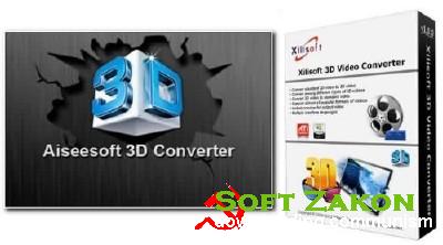 Aiseesoft 3D Converter 6.3 Portable + Xilisoft 3D Video Converter 1