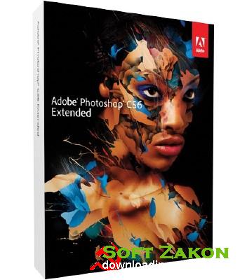 Adobe Photoshop CS6 Extended v.13 DVD [RUS / ENG] + Serial