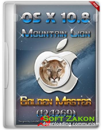 OS X 10.8 Mountain Lion - Golden Master 12A269 (Multi/Rus/2012)