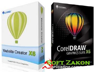 Corel Website Creator X6 2012 + CorelDRAW Graphics Suite X6 16 SP1 RePack by MKN
