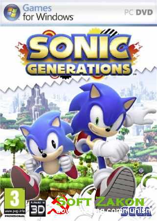 Sonic Generations v1.0 r6 (2011/Rus/Eng/PC) Lossless Repack  R.G. World Games