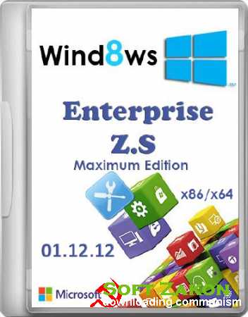 Windows 8 Enterprise Z.S Maximum Edition 01.12.12 (86/x64/RUS)