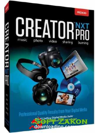 Roxio Creator NXT Pro 2013 14.0.36.0 Build 140B36A (2012) PC