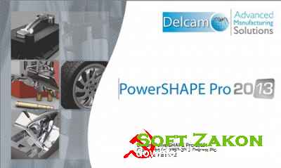 Delcam PowerSHAPE 2013 R2 SP0 + PS-Catalogues 2013 R2 SP0 (x86/x64)