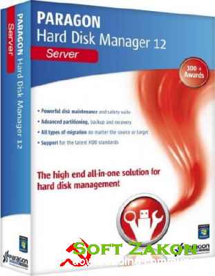 Paragon Hard Disk Manager 12 Server v 10.1.19.15839 + Boot Media Builder (  !)