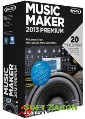 MAGIX Music Maker Premium v19.0.5.57 (x32/x64/01.05.2013)