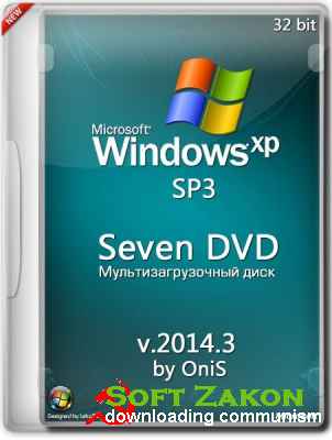 Windows XP SP3 Seven DVD 2014.3