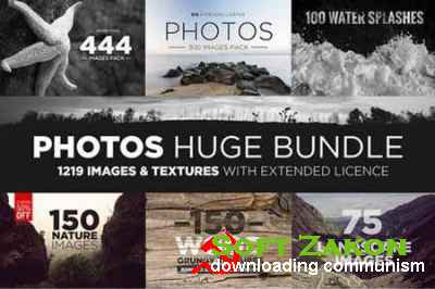 Creative Market  1219 Images & Textures Bundle plus 80 ProBrush for Illustrator