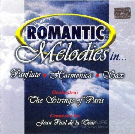 The Strings Of Paris Orchestra - Romantic Melodies In... Panflute, Harmonica, Sax (2005)