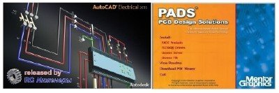 Autodesk AutoCAD Electrical 2013 + Mentor Graphics Pads 9.4 (x86-x64, 2012)