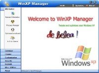Yamicsoft WinXP Manager 8.0.1 