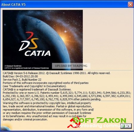 Dss Catia V5-6R2012 SP2 Multilanguage (x86/x64)
