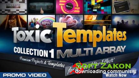 Digital Juice Toxic Templates Collection 1: Multi Array (for After Effects)