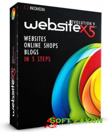 Incomedia WebSite X5 Evolution 9.0.12.1873 ML / Rus