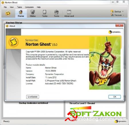 Norton Ghost 15.0.0.35659+Recovery Disk(SRD)ISO+KEYS