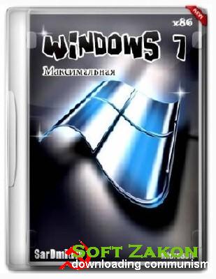 Microsoft Windows 7 Ultimate SP1 X86(32) By SarDmitriy v. (2012) (Rus)