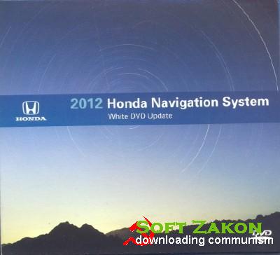 Honda Navigation System 2012 USA/Canada White DVD Map Update v4.A2 + Honda USA 04/2011