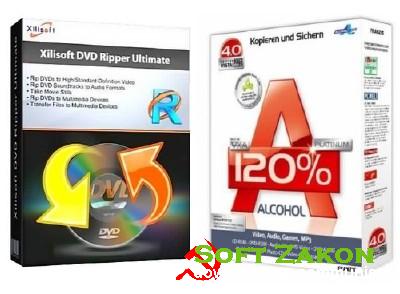 Xilisoft DVD Ripper Ultimate 7.3 Final + Alcohol 120% 2 + Portable  (2012)