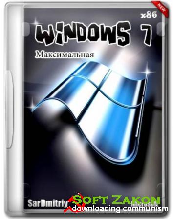 Microsoft Windows 7 Ultimate SP1 By SarDmitriy v. (x86/RUS/2012)