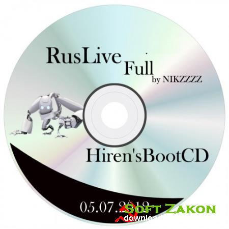 RusLiveFull by NIKZZZZ 07/04/2012 Mod + Hiren'sBootCD 15.1 Full Mod [Rus by lexapass]: AV_Oth_Update ( 05.07.2012)
