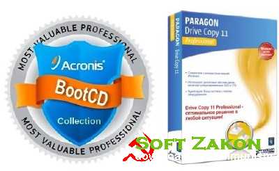 Paragon Drive Copy 11 Pro Portable + Acronis BootCD 2012 9 in 1 Grub4Dos Edition (2012)