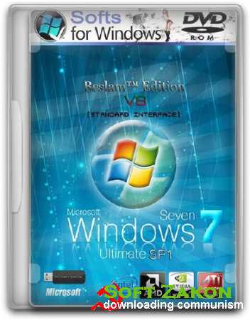 Windows 7 Ultimate SP1 Beslam Edition v8 2DVD (x86/x64)