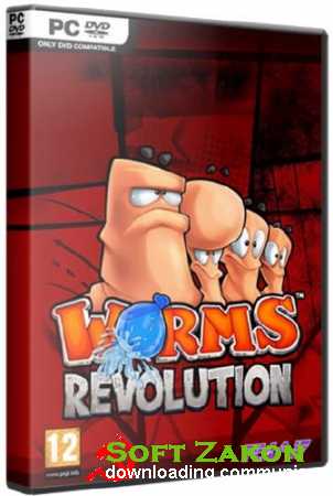 Worms Revolution v0103 (2012/Rus/Eng/Multi8/PC) Repack  R.G. Origami