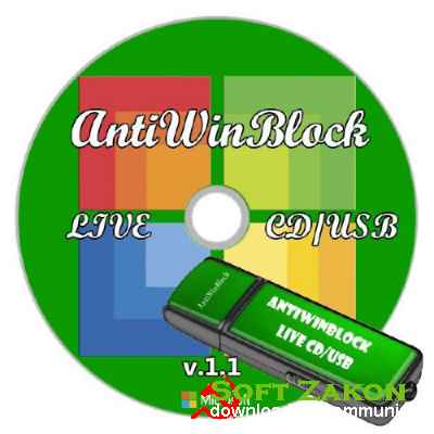 AntiWinBlock 1.1 LIVE CD/USB